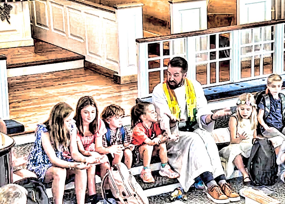 Walker Chapel Columbarium Let-the-Children- Let-the-Children-Come